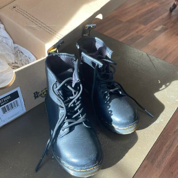 Navy dr martens 2976 leather - Picture 4 of 6